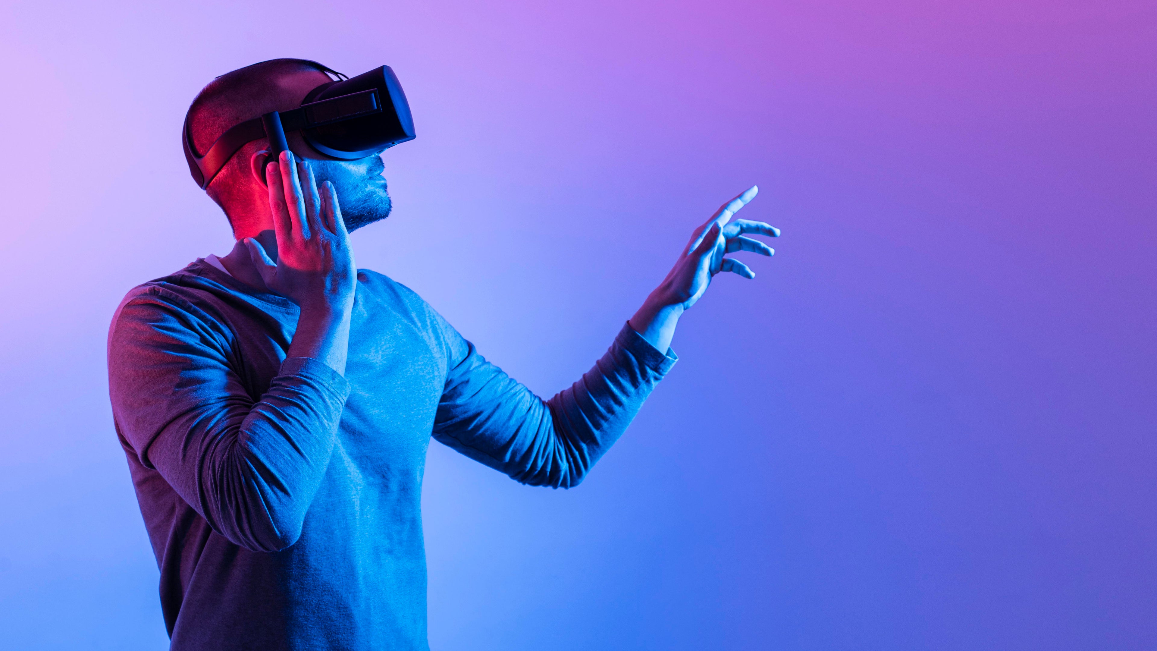 3D Virtual Reality Glasses Headset
